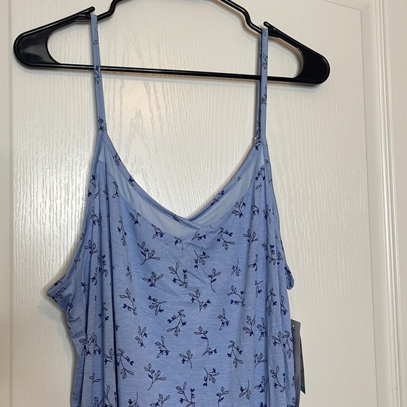 Jockey Cooling Comfort Cami Sleepshirt Gown Faint Floral XL - Picture 4 of 13